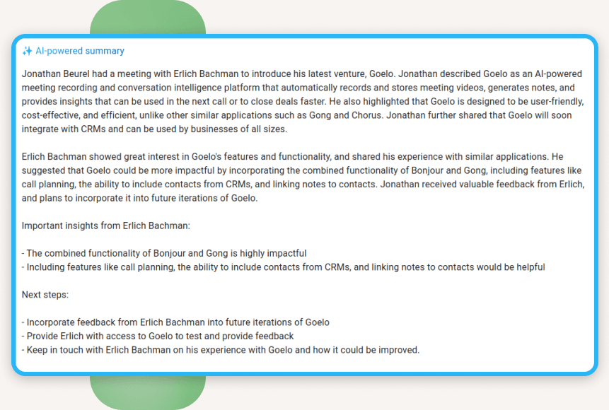 AI Meeting Assistant